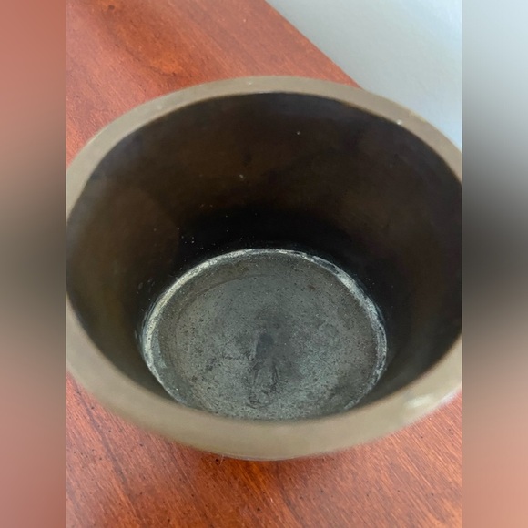 Aedel Malm Denmark Vintage 1960s Bronze Cup Votive Dish Viking Ship Marked - Picture 3 of 9